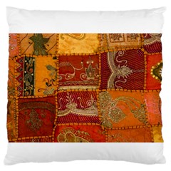 India Print Realism Fabric Art Standard Flano Cushion Cases (two Sides)  by TheWowFactor