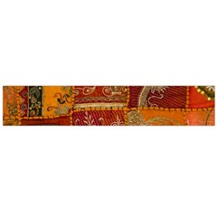 India Print Realism Fabric Art Flano Scarf (large) 