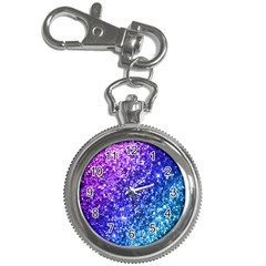 Glitter Ocean Bokeh Key Chain Watches by KirstenStar