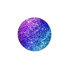 Glitter Ocean Bokeh Golf Ball Marker