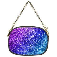 Glitter Ocean Bokeh Chain Purses (one Side)  by KirstenStar