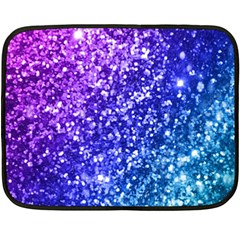 Glitter Ocean Bokeh Fleece Blanket (mini)