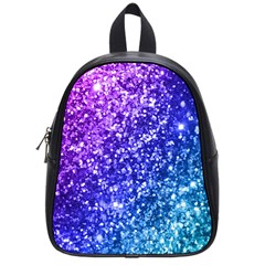 Glitter Ocean Bokeh School Bags (small)  by KirstenStar