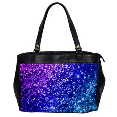 Glitter Ocean Bokeh Office Handbags by KirstenStar