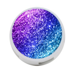 Glitter Ocean Bokeh 4-port Usb Hub (one Side)