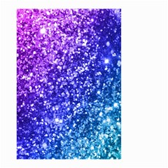 Glitter Ocean Bokeh Small Garden Flag (two Sides) by KirstenStar