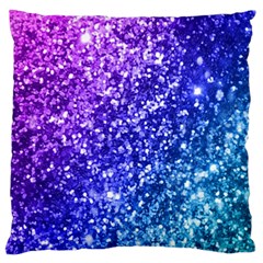 Glitter Ocean Bokeh Large Cushion Cases (one Side) 