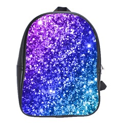 Glitter Ocean Bokeh School Bags (xl)  by KirstenStar