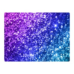 Glitter Ocean Bokeh Double Sided Flano Blanket (mini) 