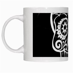 Skull White Mugs