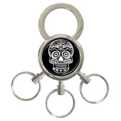 Skull 3-ring Key Chains