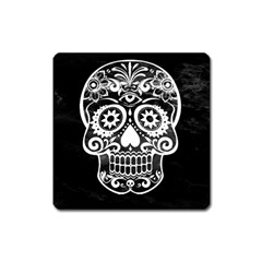 Skull Square Magnet