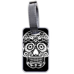 Skull Luggage Tags (two Sides)