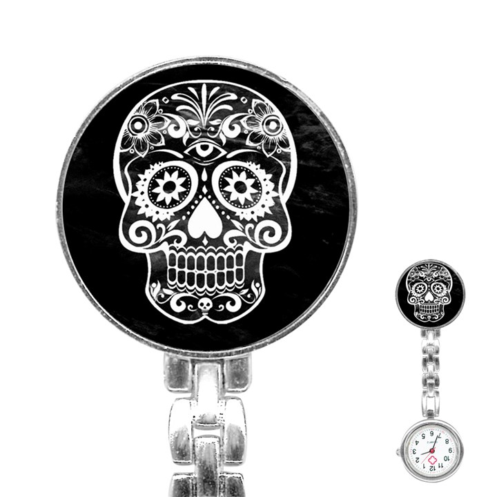 Skull Stainless Steel Nurses Watches