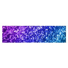 Glitter Ocean Bokeh Satin Scarf (oblong)