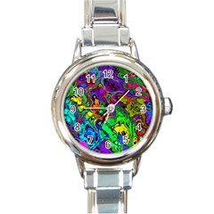 Powerfractal 4 Round Italian Charm Watches by ImpressiveMoments