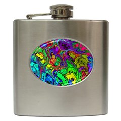 Powerfractal 4 Hip Flask (6 Oz) by ImpressiveMoments