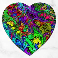 Powerfractal 4 Jigsaw Puzzle (heart) by ImpressiveMoments