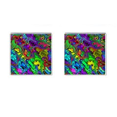 Powerfractal 4 Cufflinks (square)