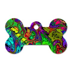 Powerfractal 4 Dog Tag Bone (one Side)