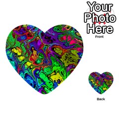 Powerfractal 4 Multi-purpose Cards (heart)  by ImpressiveMoments