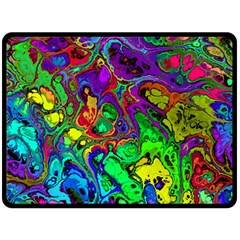 Powerfractal 4 Fleece Blanket (large)  by ImpressiveMoments