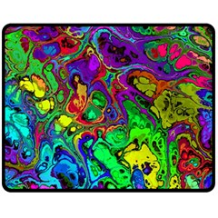 Powerfractal 4 Fleece Blanket (medium)  by ImpressiveMoments