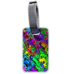 Powerfractal 4 Luggage Tags (two Sides)