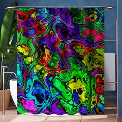 Powerfractal 4 Shower Curtain 60  X 72  (medium)  by ImpressiveMoments