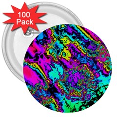 Powerfractal 2 3  Buttons (100 Pack) 