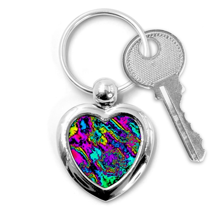 Powerfractal 2 Key Chains (Heart) 