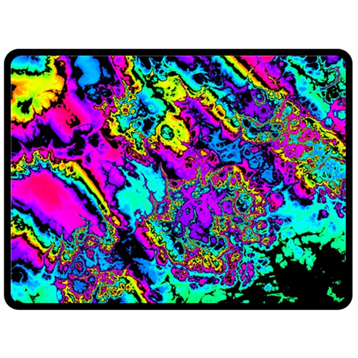 Powerfractal 2 Fleece Blanket (Large) 