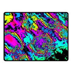 Powerfractal 2 Double Sided Fleece Blanket (small) 