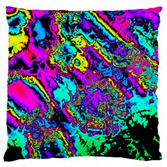 Powerfractal 2 Standard Flano Cushion Cases (one Side)  by ImpressiveMoments