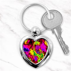 Powerfractal 01 Key Chains (heart)  by ImpressiveMoments