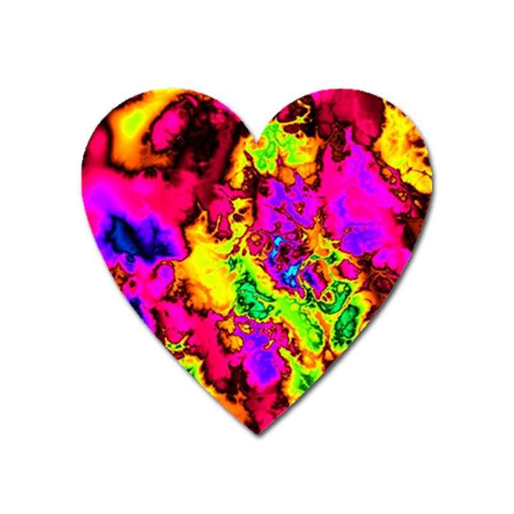 Powerfractal 01 Heart Magnet