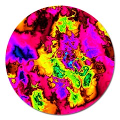 Powerfractal 01 Magnet 5  (round) by ImpressiveMoments