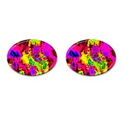 Powerfractal 01 Cufflinks (oval)