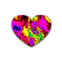 Powerfractal 01 Heart Coaster (4 Pack) 