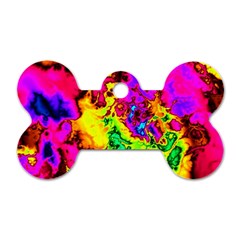 Powerfractal 01 Dog Tag Bone (one Side)