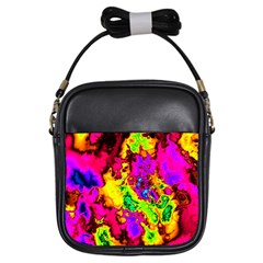 Powerfractal 01 Girls Sling Bags