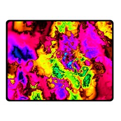 Powerfractal 01 Double Sided Fleece Blanket (small) 