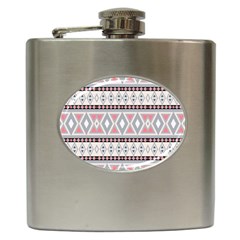 Fancy Tribal Border Pattern Soft Hip Flask (6 Oz) by ImpressiveMoments