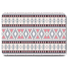 Fancy Tribal Border Pattern Soft Large Doormat 