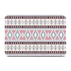 Fancy Tribal Border Pattern Soft Plate Mats by ImpressiveMoments