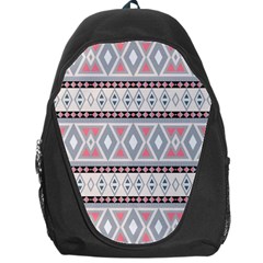 Fancy Tribal Border Pattern Soft Backpack Bag by ImpressiveMoments