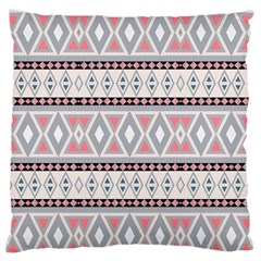 Fancy Tribal Border Pattern Soft Standard Flano Cushion Cases (one Side) 