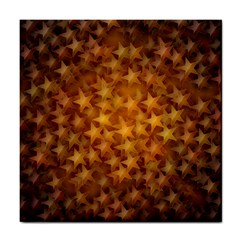 Gold Stars Tile Coasters