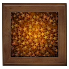 Gold Stars Framed Tiles