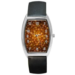 Gold Stars Barrel Metal Watches